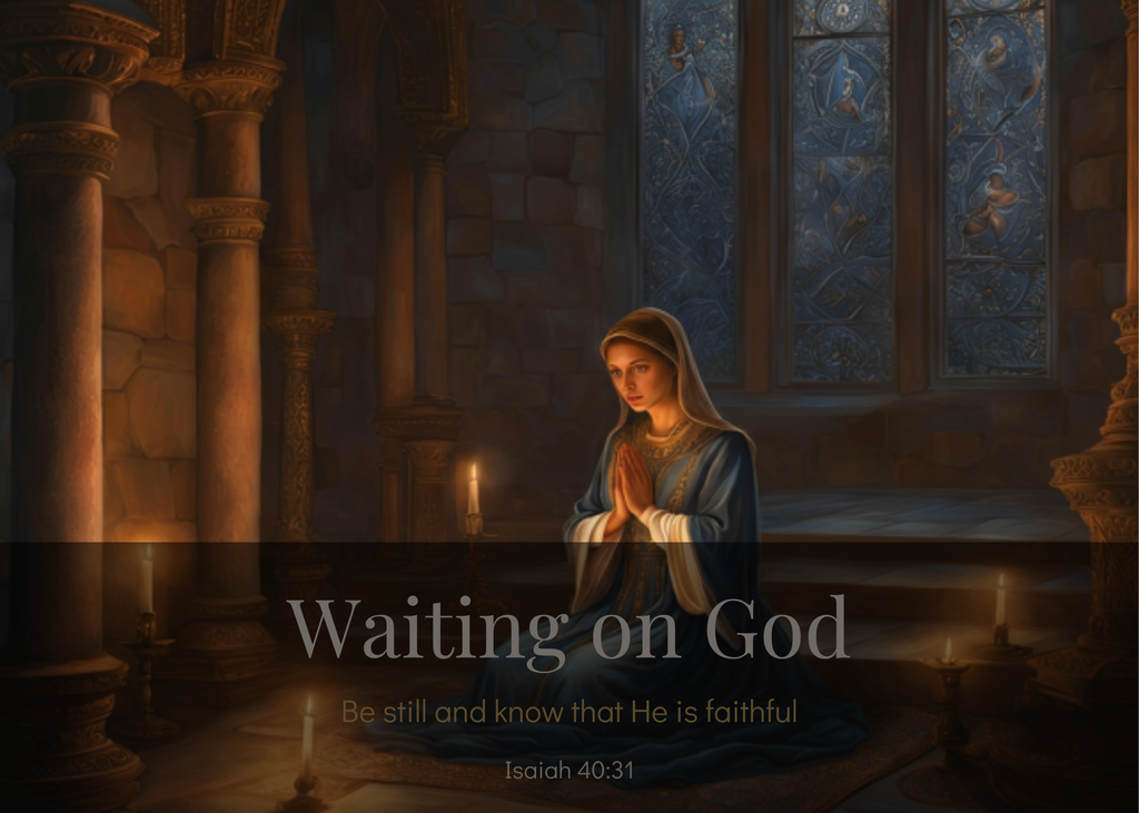 Waiting on God Card