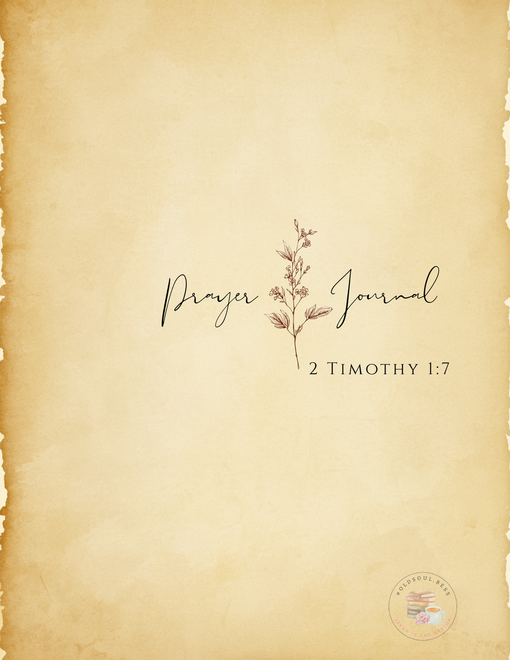 Floral Guided Prayer Journal