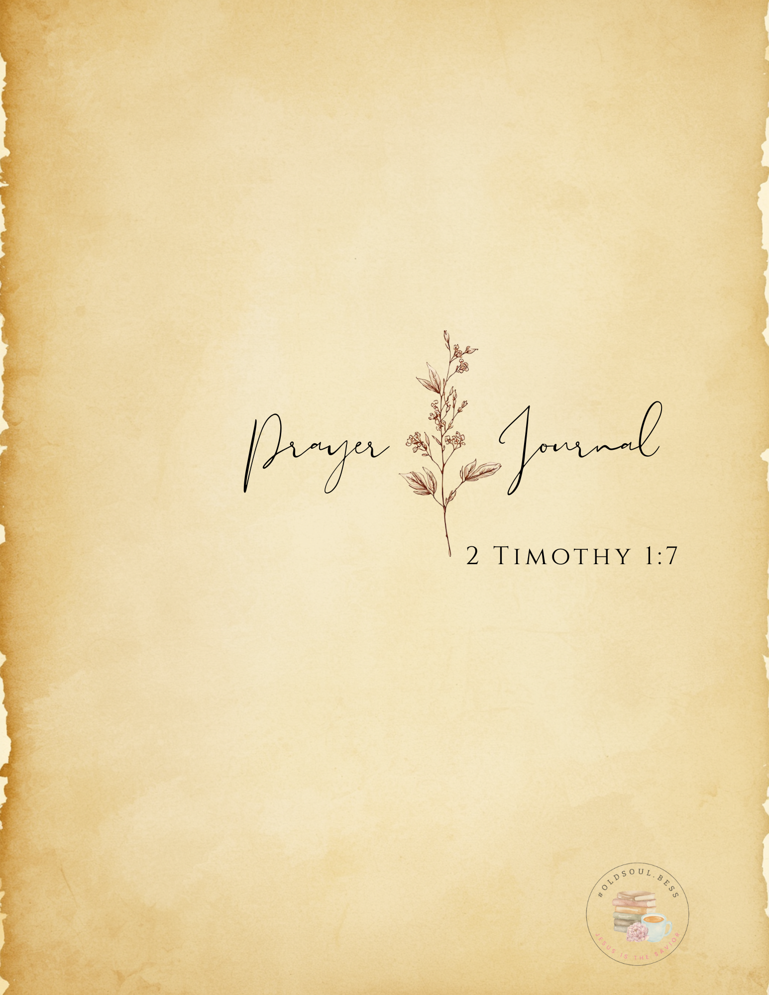 Floral Guided Prayer Journal