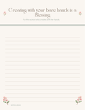 Notepad for Creative Women